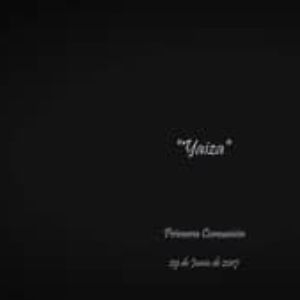 Vídeo Comunión Yaiza